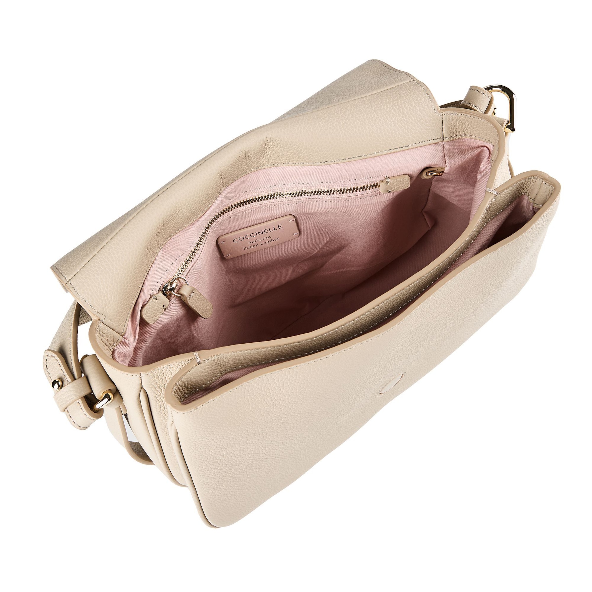 Coccinelle Crossbody Bag in Beige