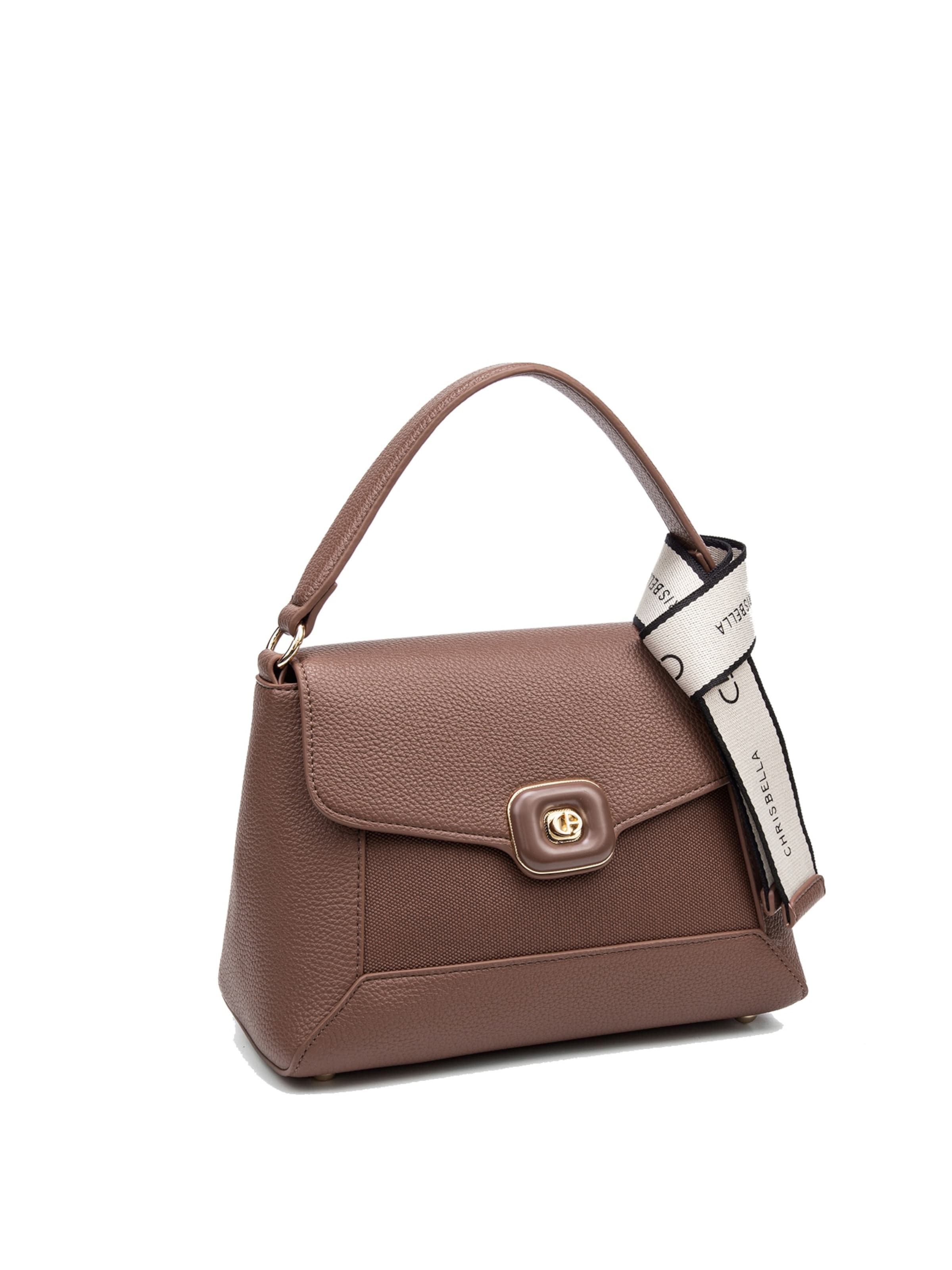 Chrisbella Handbag in Brown