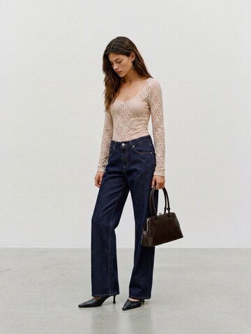 VERO MODA Top 'VMFlora' in Beige