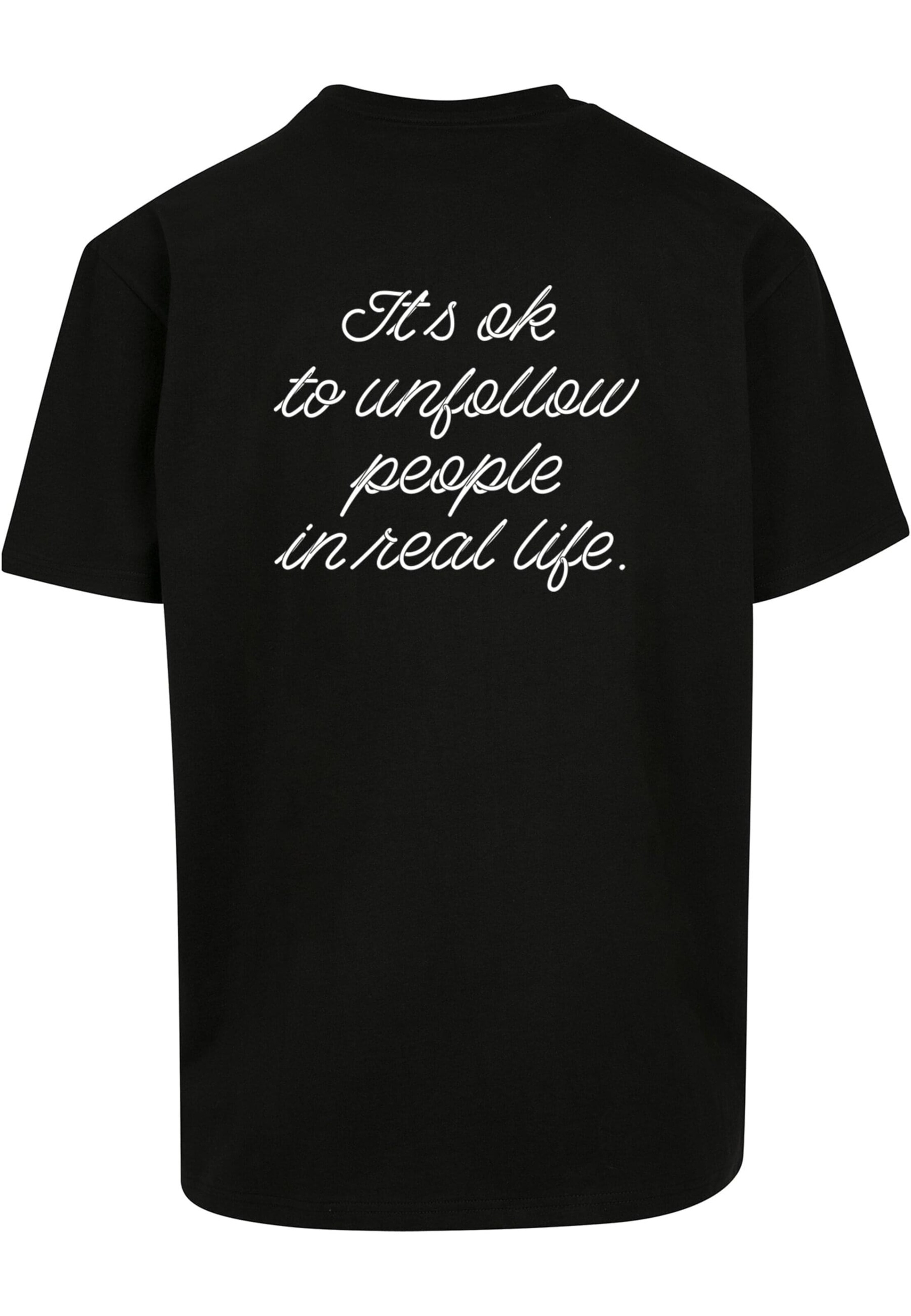 Merchcode Tričko – černá