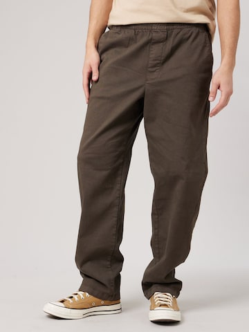 Loosefit Pantalon Deeluxe en marron