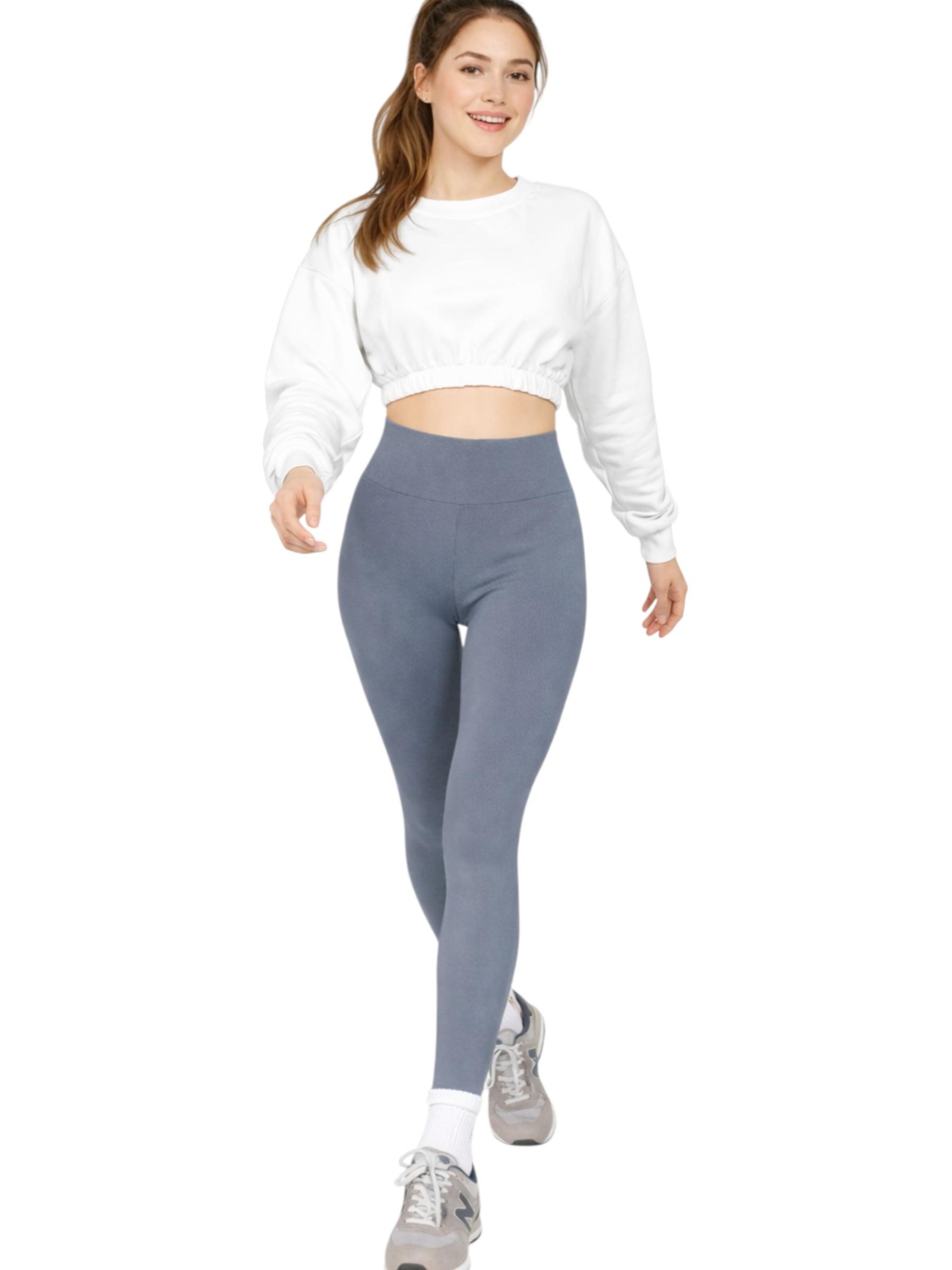 fashionshowcase Skinny Leggings 'LIVORA' i grå