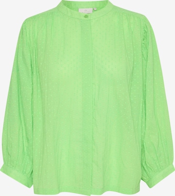 Kaffe Bluse 'KAroca' i grøn: forside