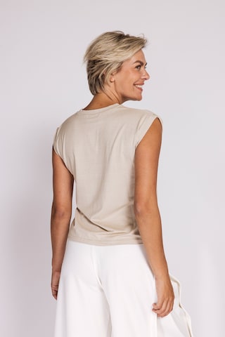 Zhrill Shirt in Beige
