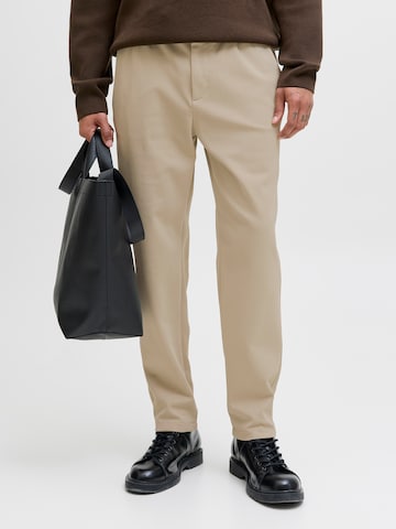 JACK & JONES Tapered Bukser 'JPSTACE NEO' i beige: forside