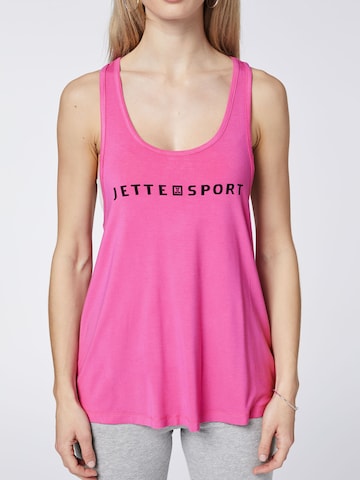 Jette Sport Sports Top in Pink