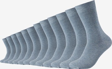 camano Socks in Grey: front