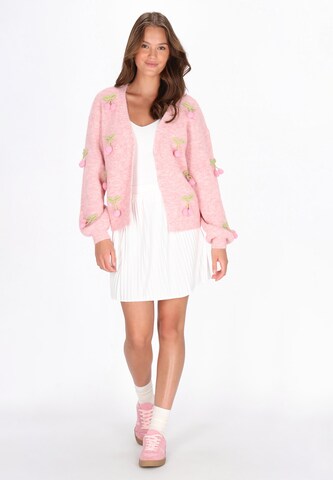 MYMO - Casaco de malha em rosa