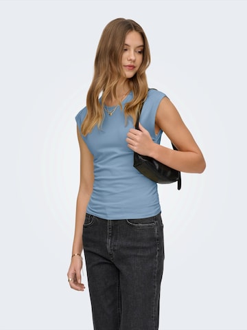 ONLY Топ 'ONLMIRA' в синьо: отпред