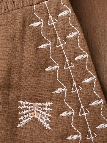 Gilet 'SOHO' MANGO TEEN en marron