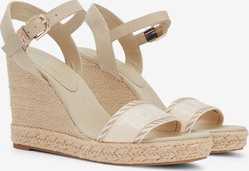 TOMMY HILFIGER Sandale in Beige