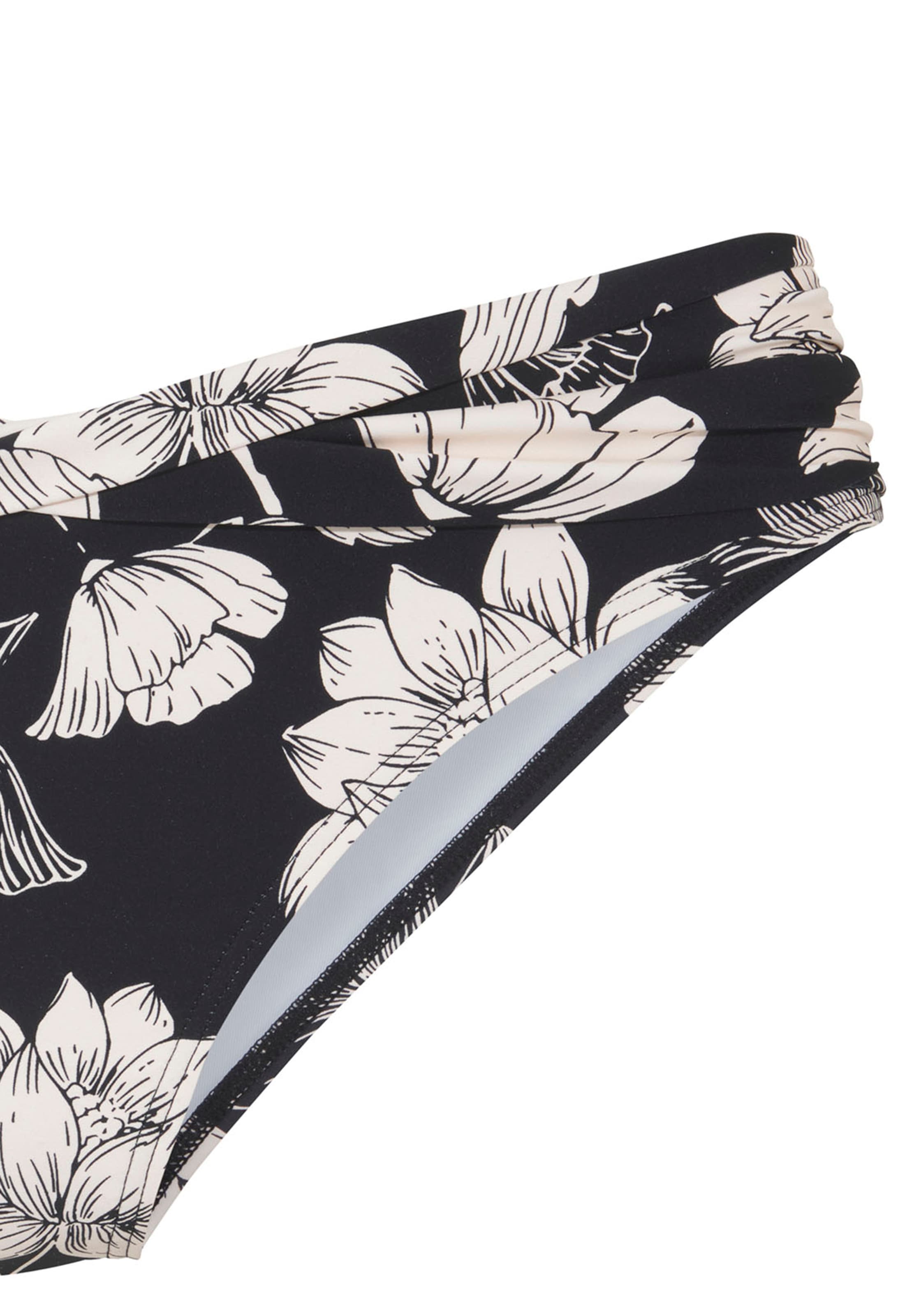 s.Oliver Долнище на бански тип бикини в черно