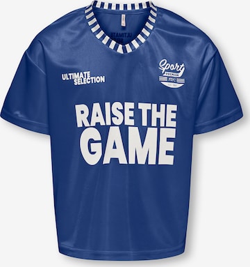 ONLY GIRLS T-shirt 'KOGJUNO' i blå: framsida