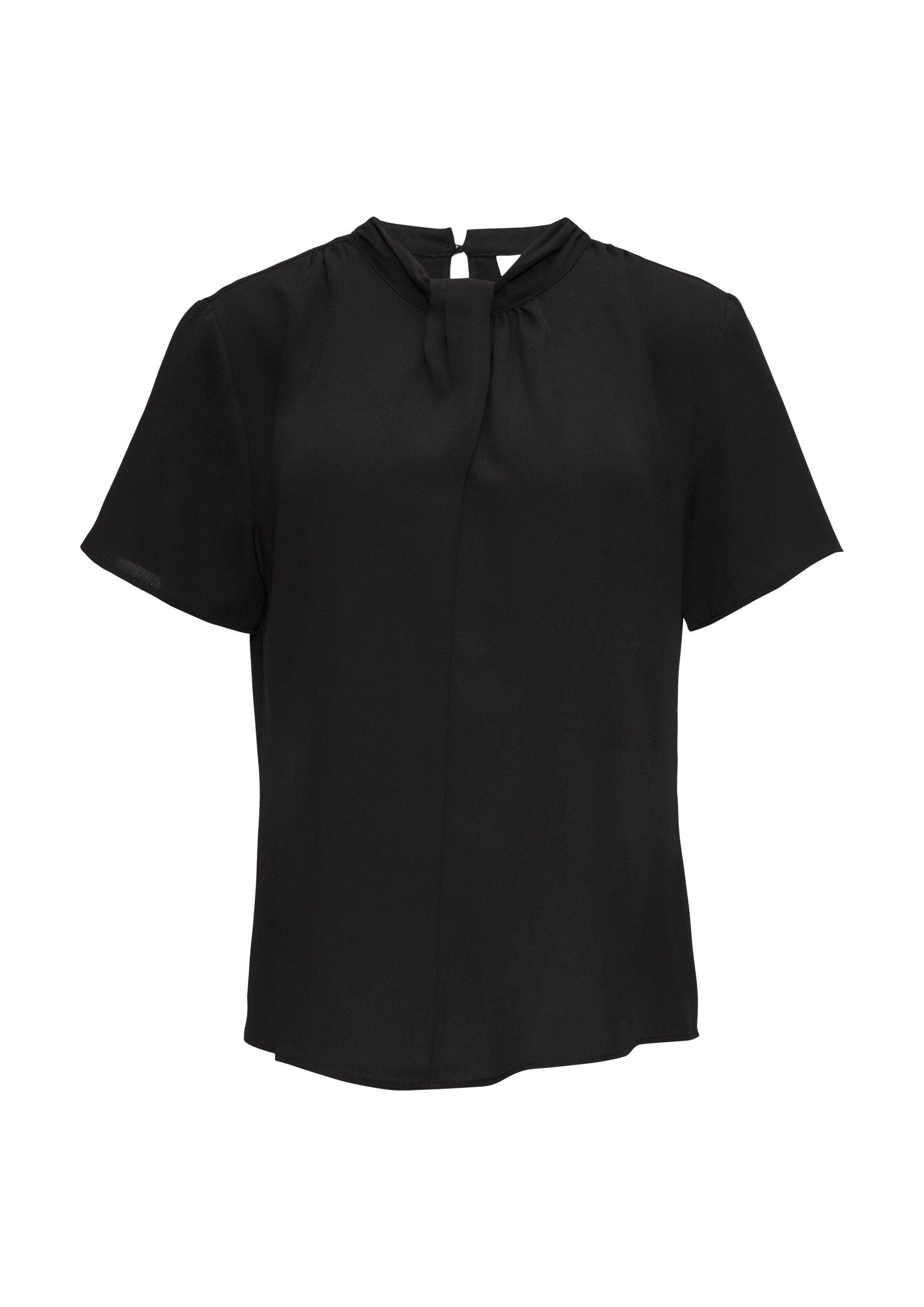 s.Oliver BLACK LABEL Blouse in Zwart: voorkant