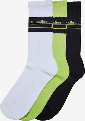 Urban Classics Socks in Green: front
