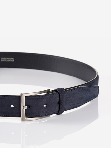 Ceinture 'FRANK' TOM TAILOR en bleu