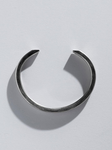 REYTEL Armband 'DIGNITY' in Zilver: voorkant