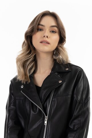 Veste mi-saison DreiMaster Vintage en noir