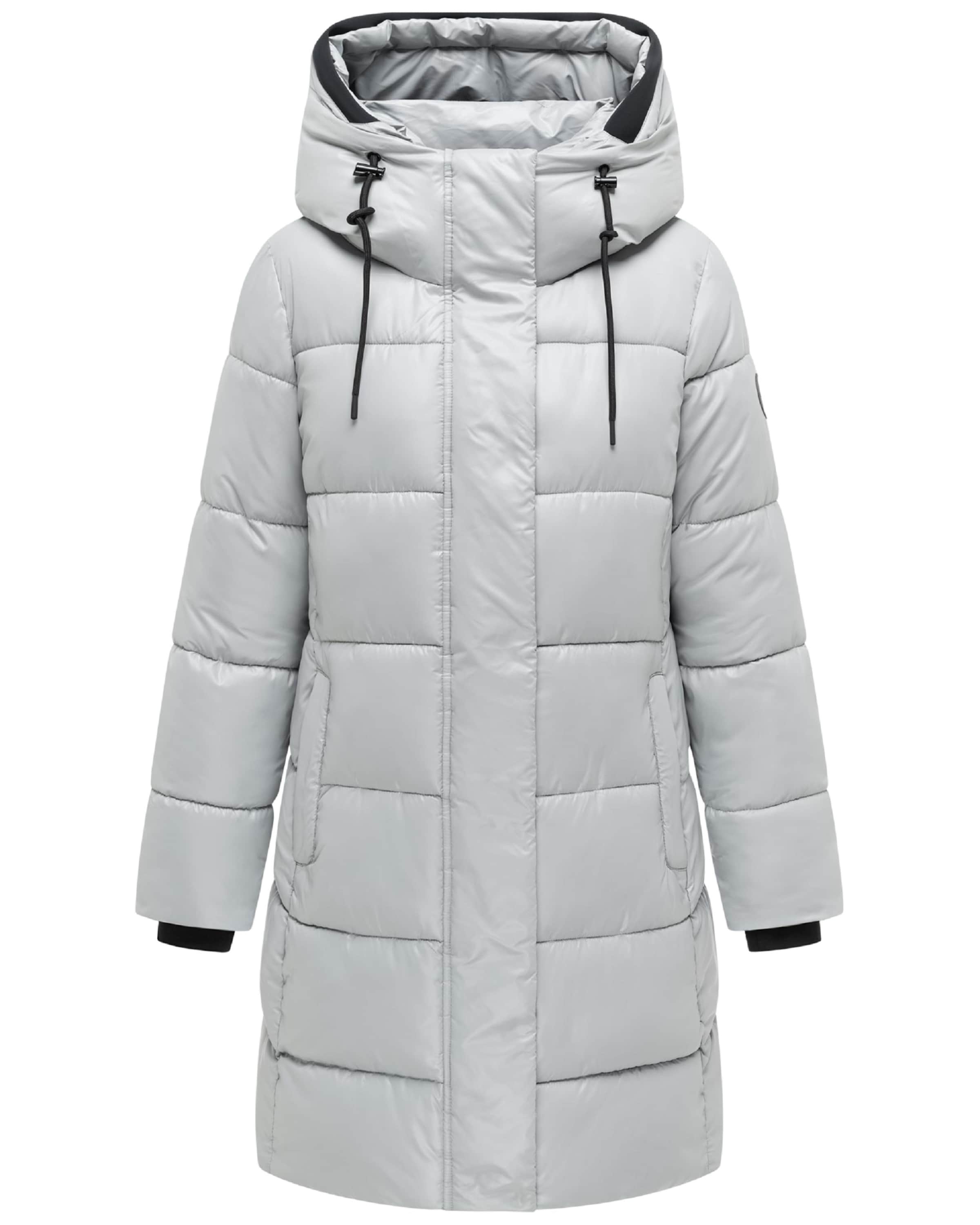 Manteau d’hiver 'Yumee XVI' MARIKOO en gris : devant