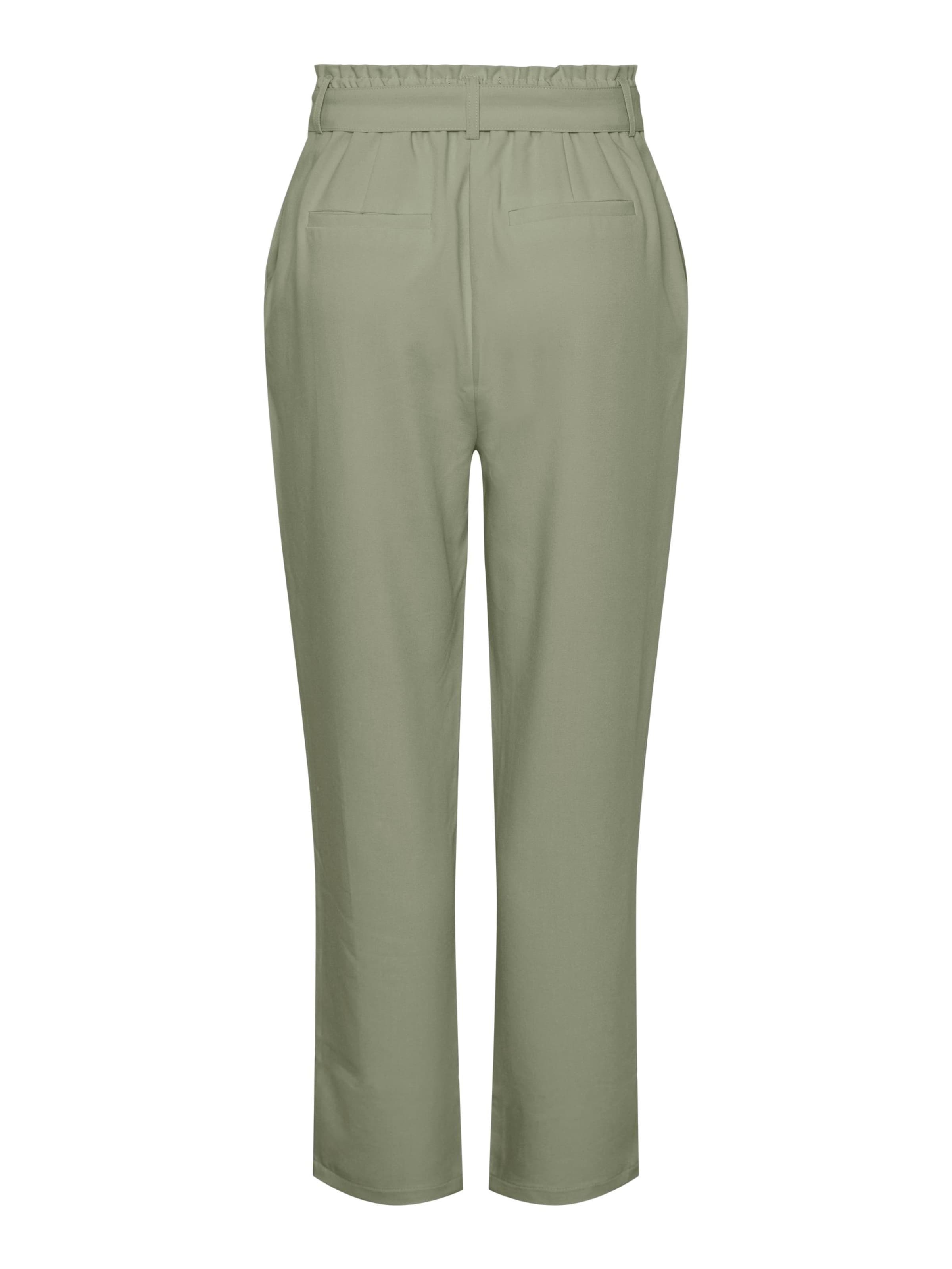 Regular Pantalon PIECES en vert
