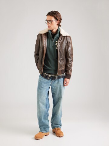 Superdry Tréning póló 'Vintage Athletic' - zöld