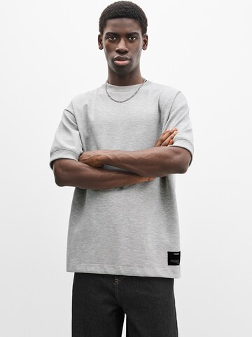 Pull&Bear Mikina – šedá: přední strana