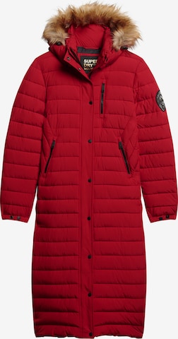 Manteau d’hiver 'Fuji' Superdry en rouge : devant