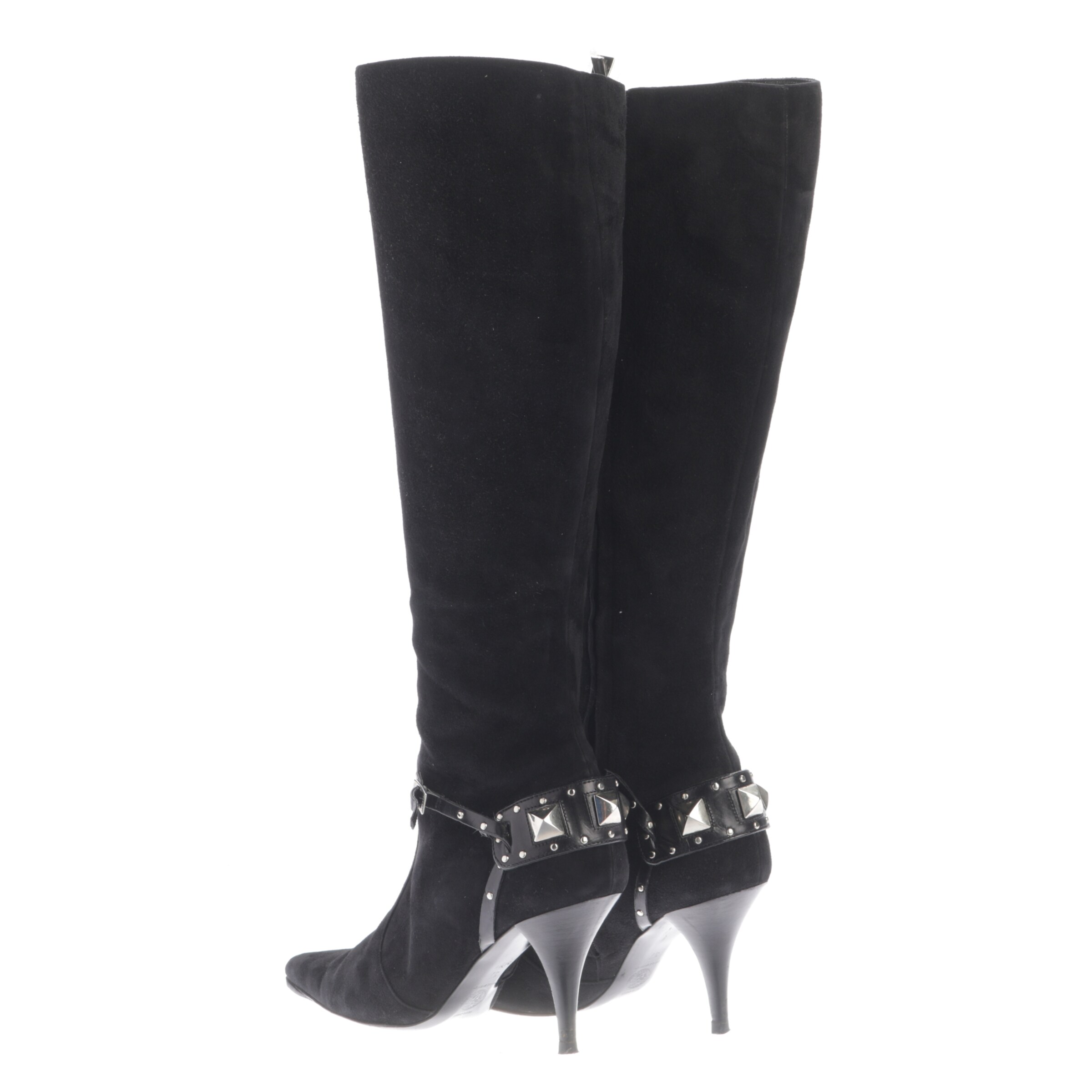 VERSACE Dress Boots in 37 in Black