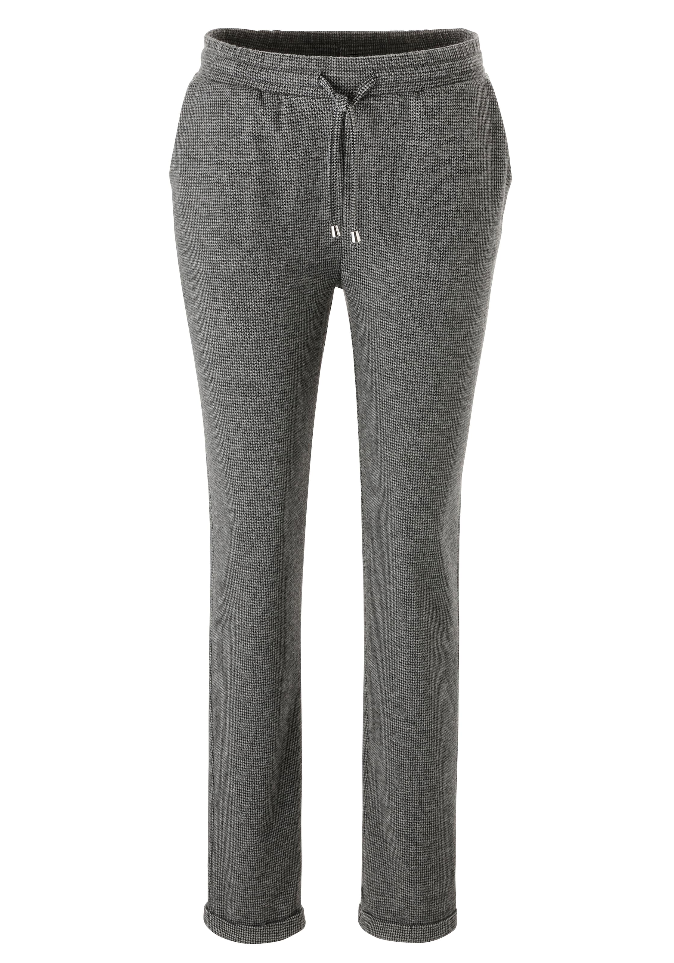 Aniston CASUAL Regular Pants in Black: front