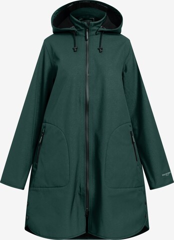 Manteau fonctionnel 'RAIN128' ILSE JACOBSEN en vert : devant