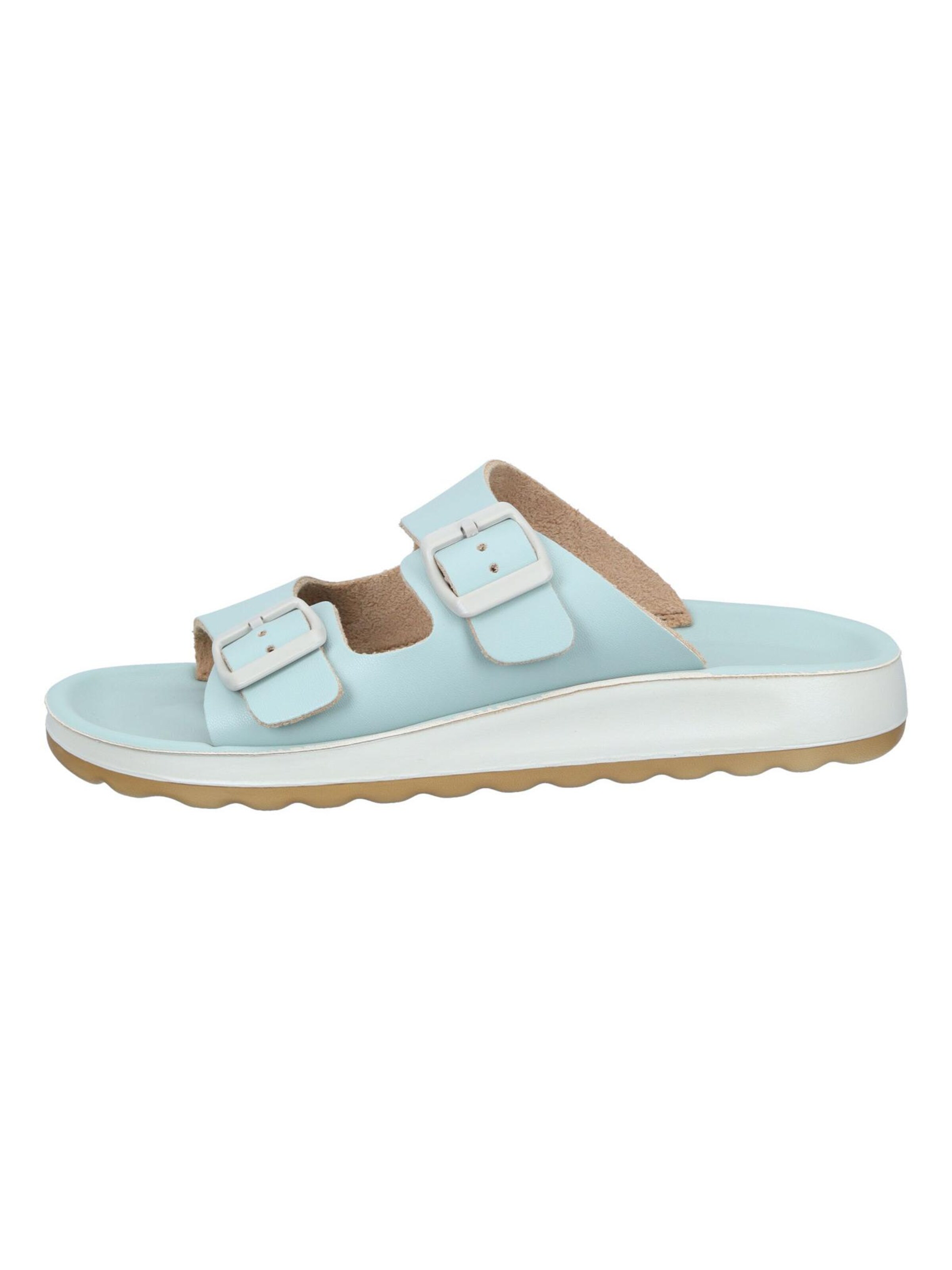 FLY FLOT Mules in Green