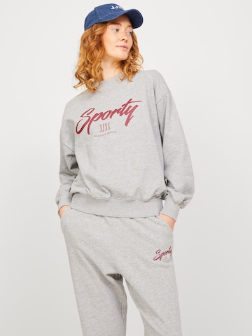 JJXX Sweatshirt 'Beatrice' in Grey: front