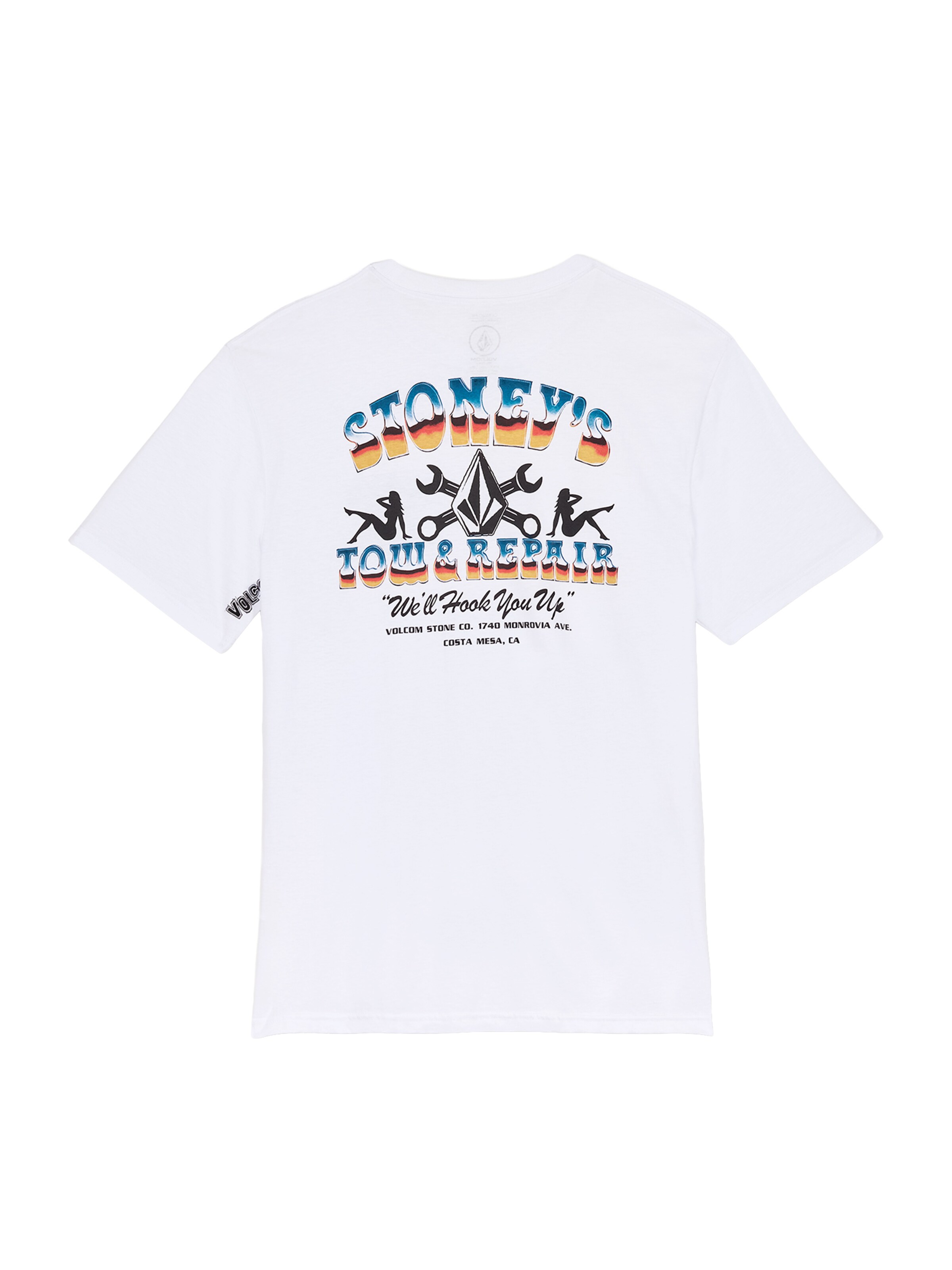 Volcom Shirt 'Stoneys BSC' in White