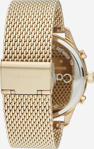 Orologio analogico di Calvin Klein in oro