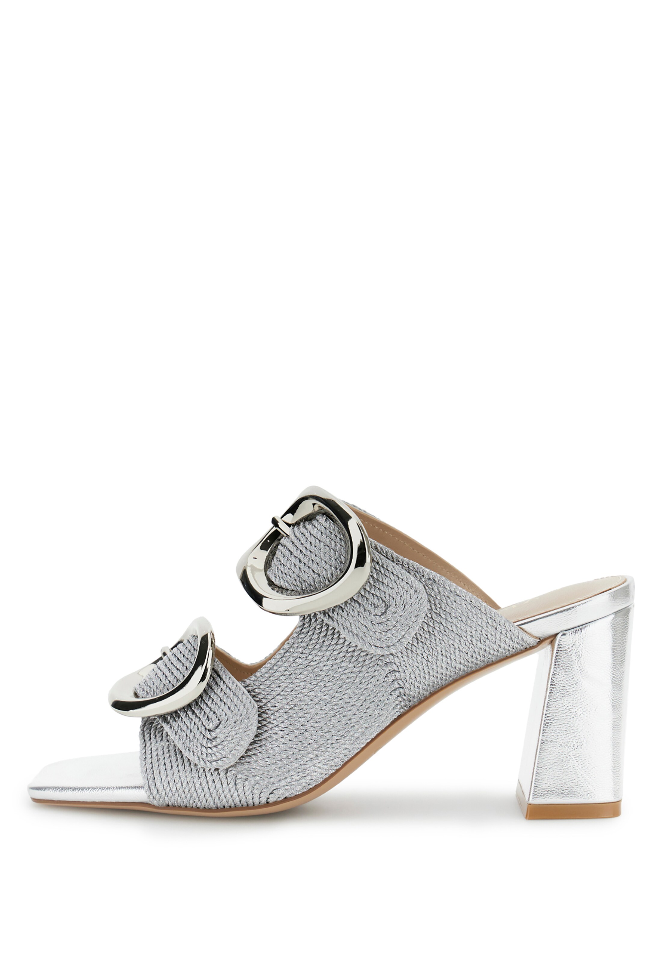 CAFè NOIR Pumps in Grijs: voorkant