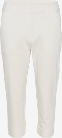 Kaffe - Slimfit Pantalón 'Lea' en blanco: frente