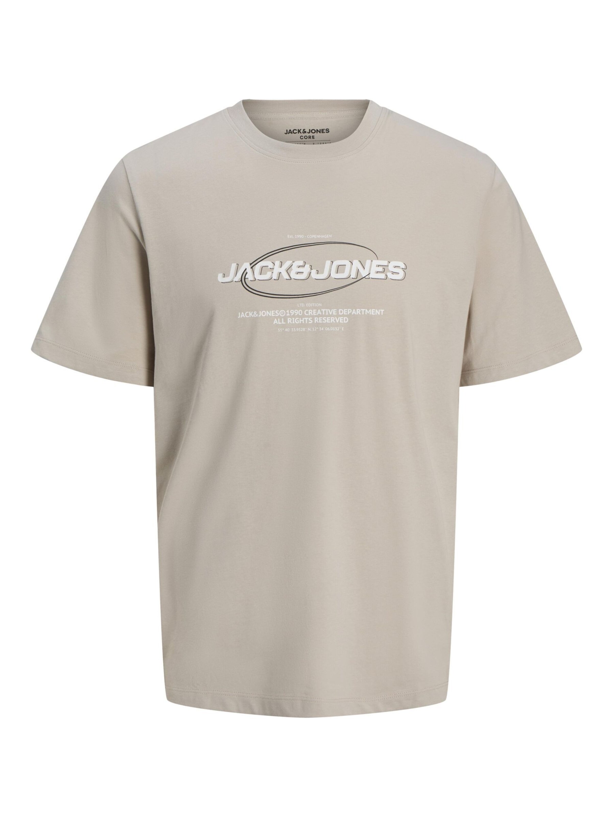 JACK & JONES Shirt in Grijs: voorkant
