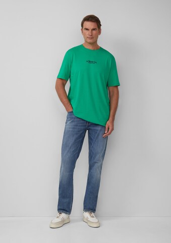 s.Oliver Men Tall Sizes T-Shirt in Grün: Vorderseite
