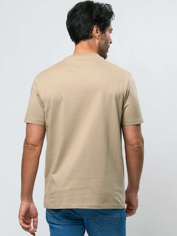 MCS Shirt 'Felix ' in Beige