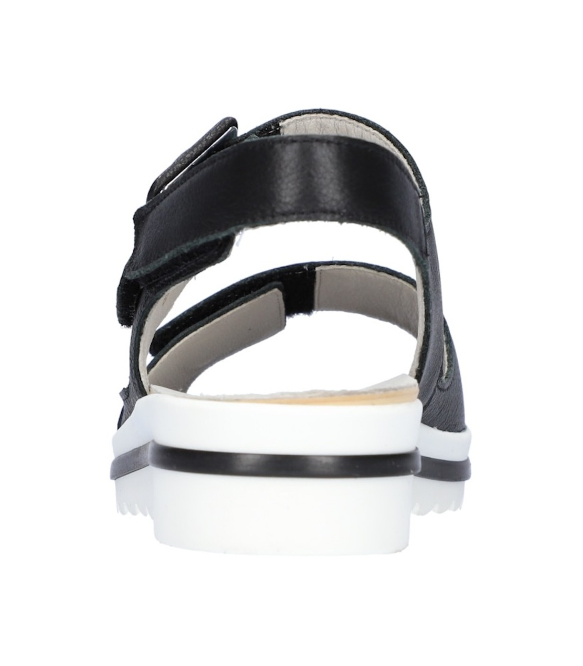 WALDLÄUFER Strap Sandals in Black