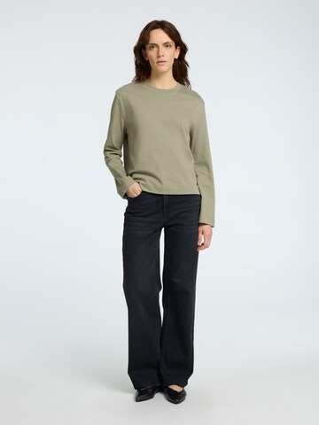 SELECTED FEMME Shirt 'SLFEssential' in Green