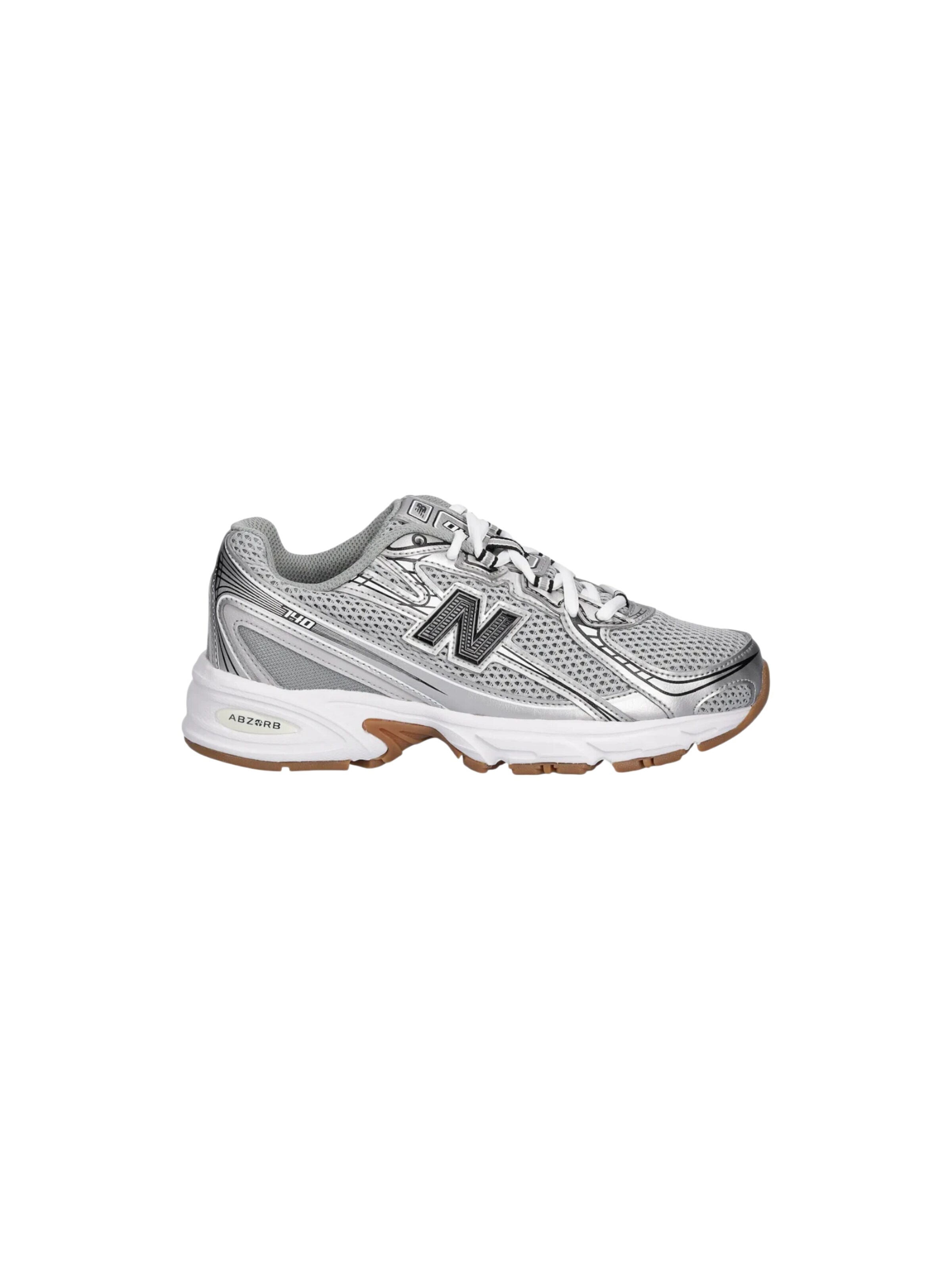 Sneaker di new balance in grigio: frontale