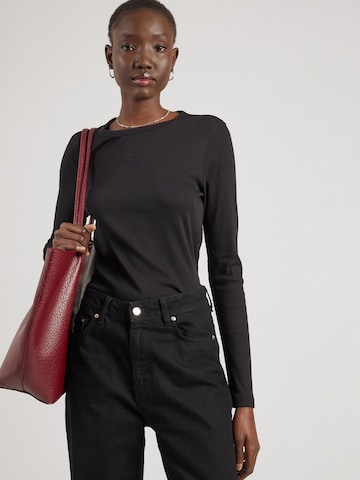 s.Oliver Shirt in Black: front