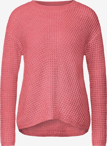 STREET ONE Sweater in Pink: front