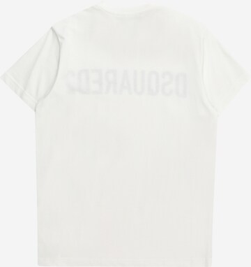 Tricou de la DSQUARED2 pe alb