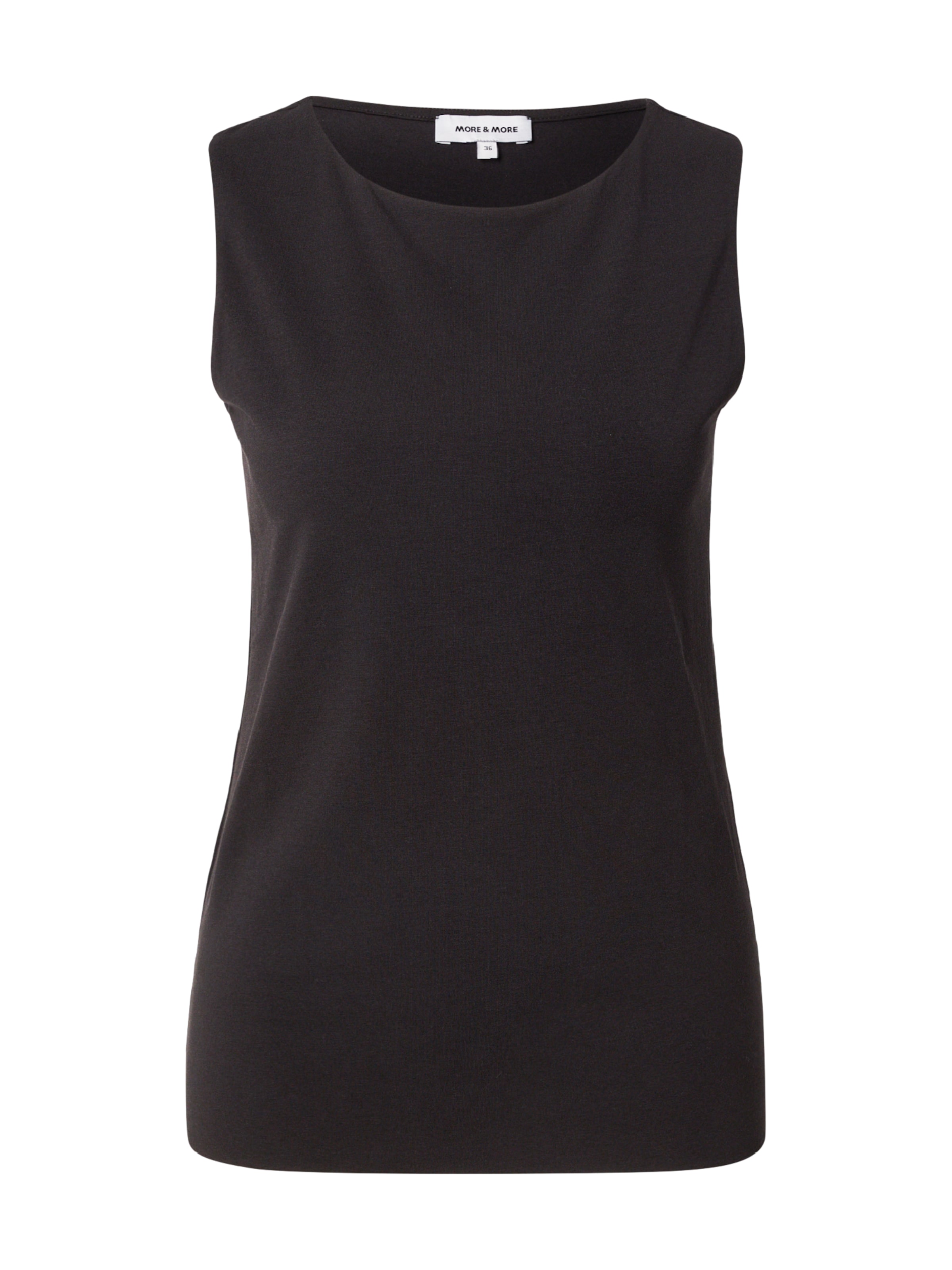 MORE & MORE Top in Zwart: voorkant