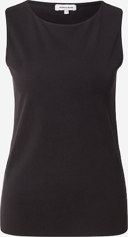 Haut MORE & MORE en noir : devant