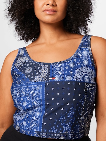 Top di Tommy Hilfiger Curve in blu