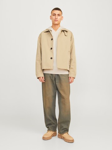JACK & JONES Pullover 'JCOAero' i beige