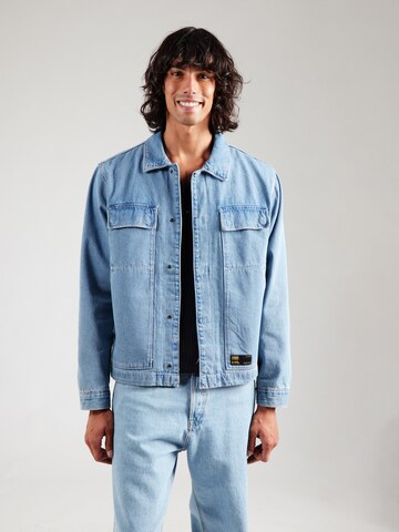 VANS Between-Season Jacket 'McAvoy Denim Station Jacket' in Blue: front